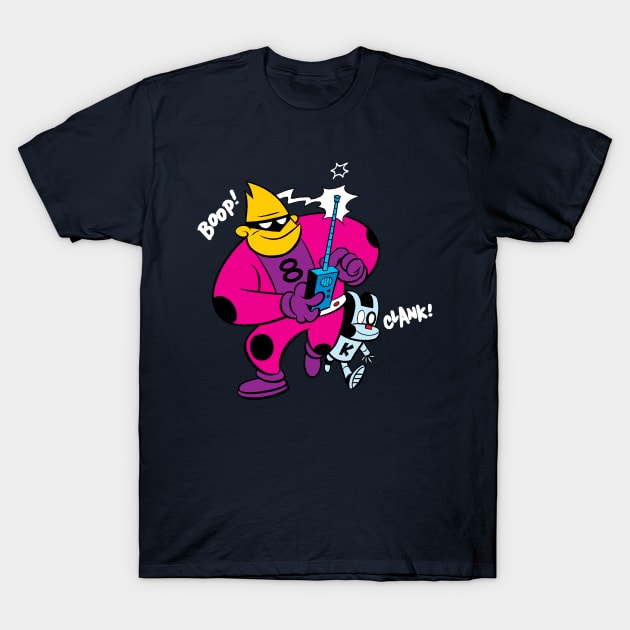 Space Ape Number 8 T-Shirt by jaystephens